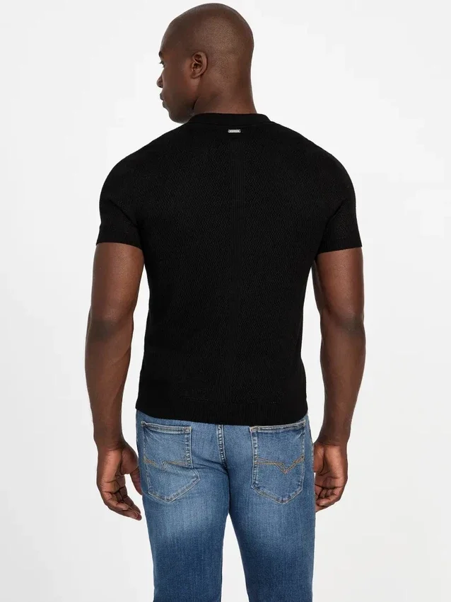 Eco Elijah gebreide polo Eco Elijah gebreide polo