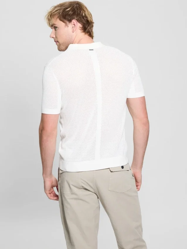 Eco Elijah gebreide polo Eco Elijah gebreide polo