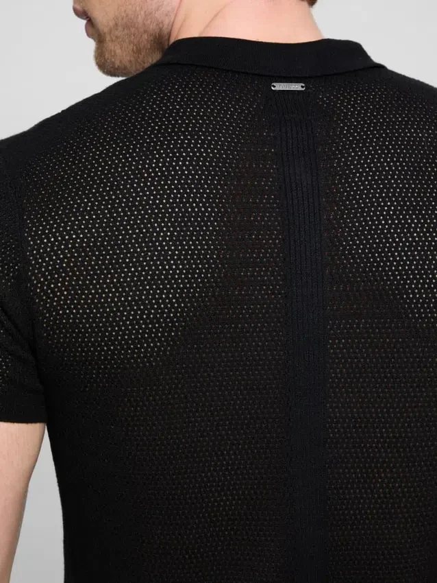 Eco Elijah gebreide polo Eco Elijah gebreide polo
