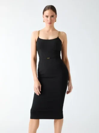 Eco Ella-jurk met kettingbandjes