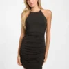 Eco Evie jurk met ruches Eco Evie jurk met ruches