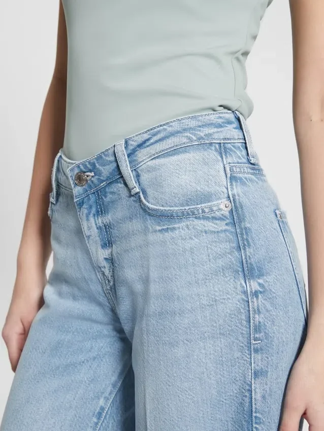 Eco Featherweight Palazzo-Jeans met middelhoge taille Eco Featherweight Palazzo-Jeans met middelhoge taille