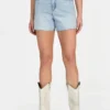 Eco Featherweight Relaxed Midi Denim Shorts Eco Featherweight Relaxed Midi Denim Shorts