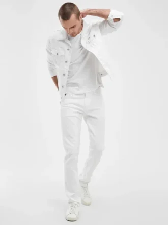 Eco Finnley slim-fit taps toelopende Jeans