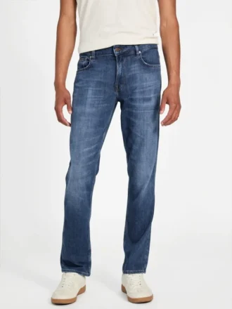 Eco Finnley slim-fit taps toelopende Jeans