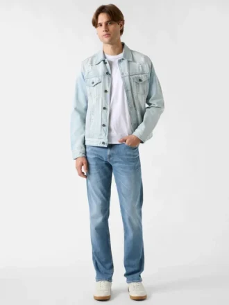 Eco Finnley slim-fit taps toelopende Jeans