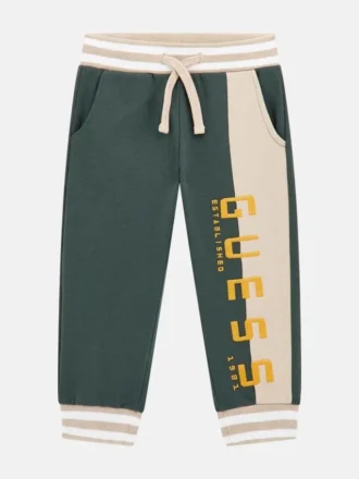 Eco fleece joggingbroek met kleurblokken (3M-7)