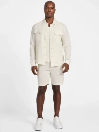 Eco Fletcher linnen shacket