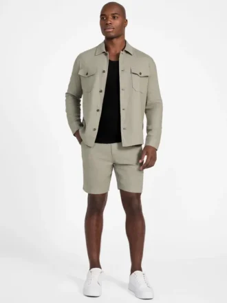 Eco Fletcher linnen short Eco Fletcher linnen short