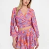 Eco geknoopte cropped kimono Eco geknoopte cropped kimono