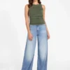 Eco gerimpelde Ciena tanktop