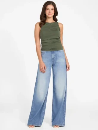 Eco gerimpelde Ciena tanktop
