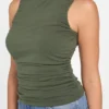 Eco gerimpelde Ciena tanktop