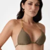 Eco gewatteerde driehoekige bikinitop Eco gewatteerde driehoekige bikinitop