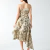 Eco Giselle asymmetrische jurk met print Eco Giselle asymmetrische jurk met print
