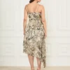 Eco Giselle asymmetrische jurk met print Eco Giselle asymmetrische jurk met print
