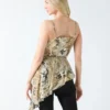 Eco Giselle bedrukte asymmetrische top Eco Giselle bedrukte asymmetrische top