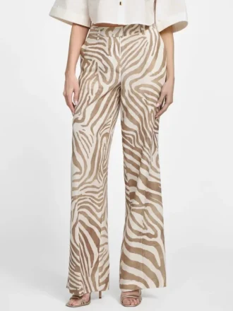 Eco Giselle-broek met print