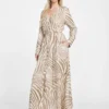 Eco Giselle maxi-jurk met print Eco Giselle maxi-jurk met print