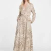 Eco Giselle maxi-jurk met print Eco Giselle maxi-jurk met print