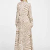 Eco Giselle maxi-jurk met print Eco Giselle maxi-jurk met print