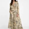 Eco Giselle maxi-jurk met print Eco Giselle maxi-jurk met print