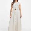 Eco Greta maxi-jurk van linnenmix Eco Greta maxi-jurk van linnenmix
