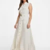 Eco Greta maxi-jurk van linnenmix Eco Greta maxi-jurk van linnenmix