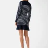 Eco Helen gestreepte truienjurk Eco Helen gestreepte truienjurk