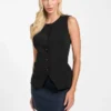 Eco Isabeau gilet met knopen Eco Isabeau gilet met knopen