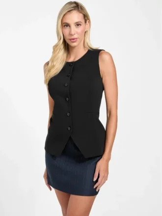 Eco Isabeau gilet met knopen
