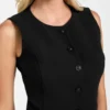 Eco Isabeau gilet met knopen Eco Isabeau gilet met knopen