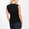 Eco Isabeau gilet met knopen Eco Isabeau gilet met knopen