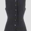 Eco Isabeau gilet met knopen Eco Isabeau gilet met knopen