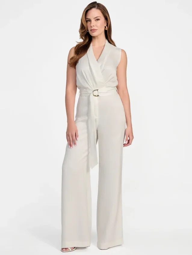 Eco Iva jumpsuit met riem Eco Iva jumpsuit met riem