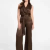 Eco Iva jumpsuit met riem Eco Iva jumpsuit met riem
