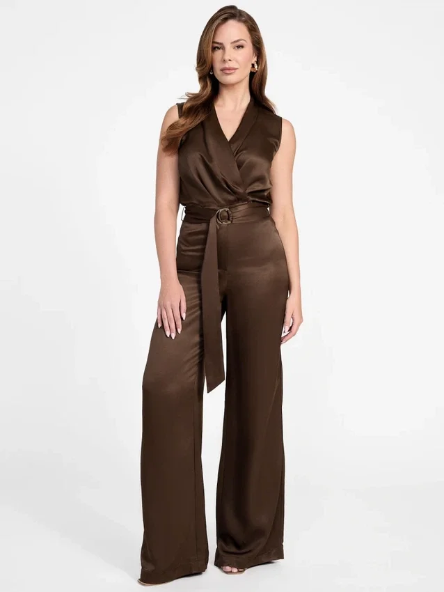 Eco Iva jumpsuit met riem Eco Iva jumpsuit met riem