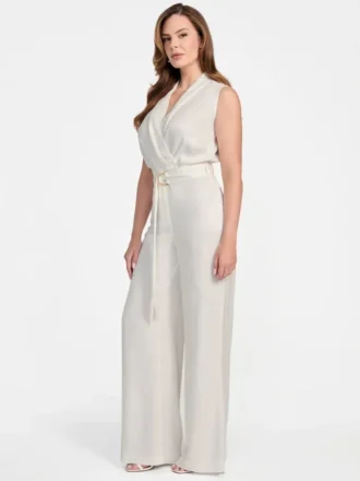 Eco Iva jumpsuit met riem