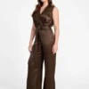 Eco Iva jumpsuit met riem Eco Iva jumpsuit met riem