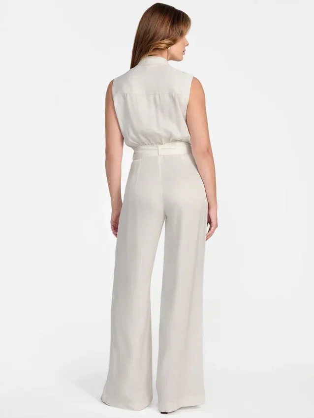 Eco Iva jumpsuit met riem Eco Iva jumpsuit met riem