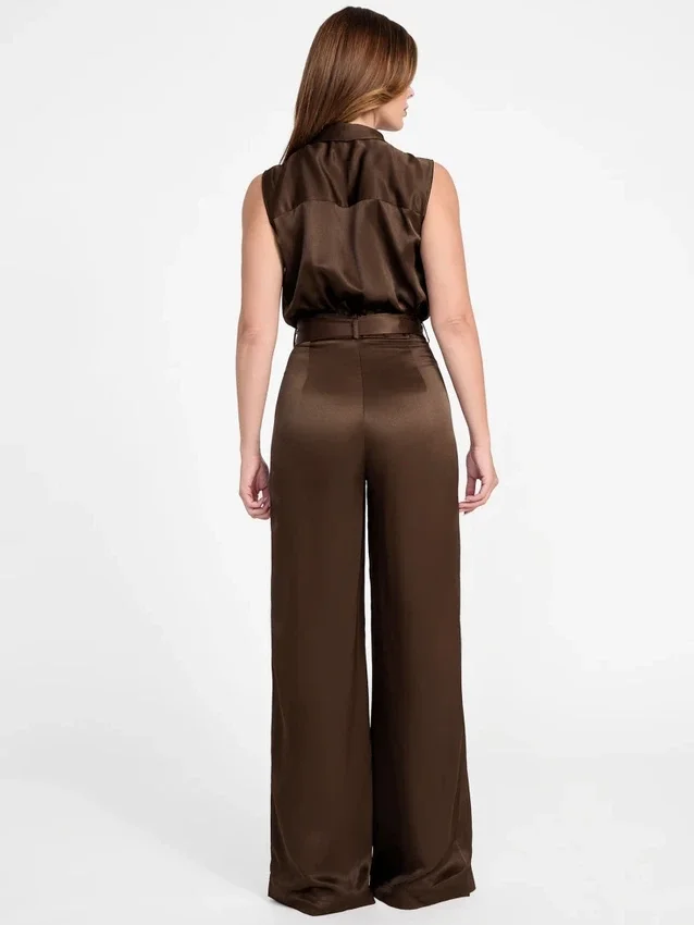 Eco Iva jumpsuit met riem Eco Iva jumpsuit met riem