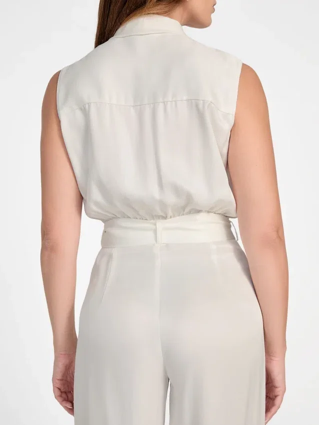 Eco Iva jumpsuit met riem Eco Iva jumpsuit met riem