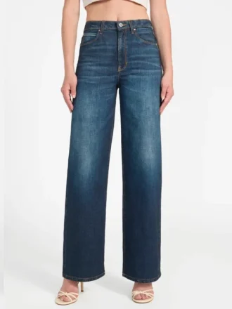 Eco-Jeans met wijde pijpen