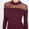 Eco Jeena-trui-jurk met strass Eco Jeena-trui-jurk met strass