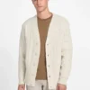 Eco Jeffry vest met kabelpatroon Eco Jeffry vest met kabelpatroon