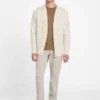 Eco Jeffry vest met kabelpatroon Eco Jeffry vest met kabelpatroon