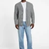 Eco Jeffry vest met kabelpatroon Eco Jeffry vest met kabelpatroon