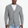 Eco Jeffry vest met kabelpatroon Eco Jeffry vest met kabelpatroon