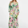 Eco Josee maxi-jurk met print Eco Josee maxi-jurk met print