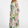 Eco Josee maxi-jurk met print Eco Josee maxi-jurk met print
